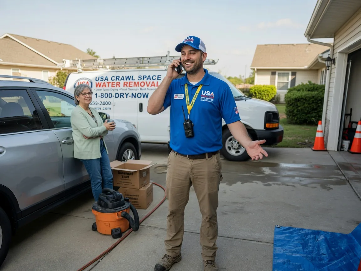 Crawl Space Water Removal Hampton, NE FAQs